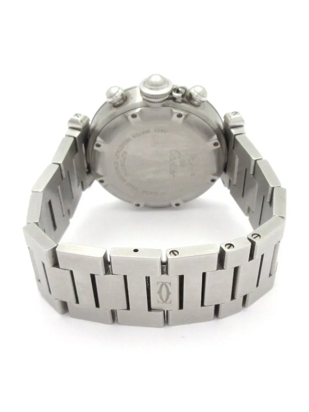 Cartier Watch Pasha C Chronograph White